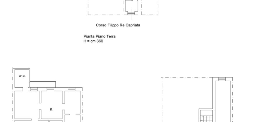 Casa indipendente in vendita in Corso Filippo Re Capriata 94, Via Palma, Licata